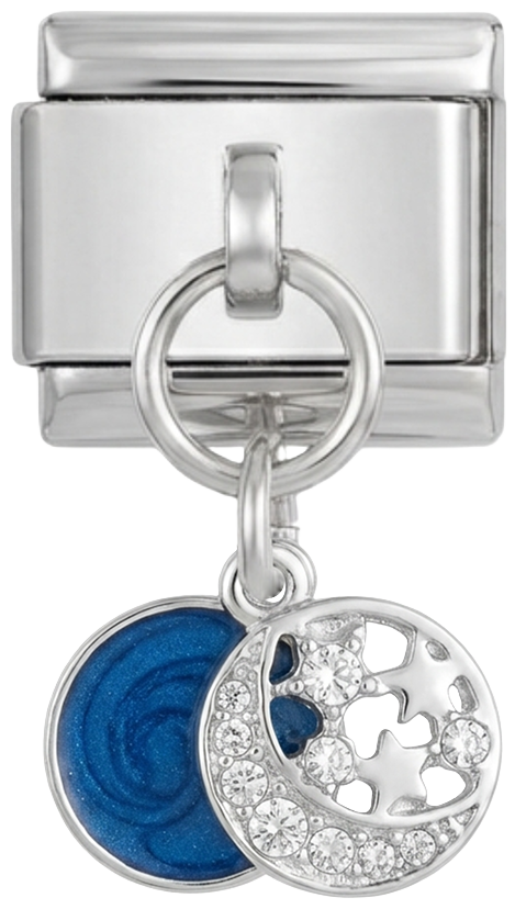 Celestial Sky on Silver