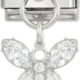 Perhonen-riipus, hopea