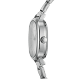 ساعة Capri فضية – إصدار المينا الأبيض