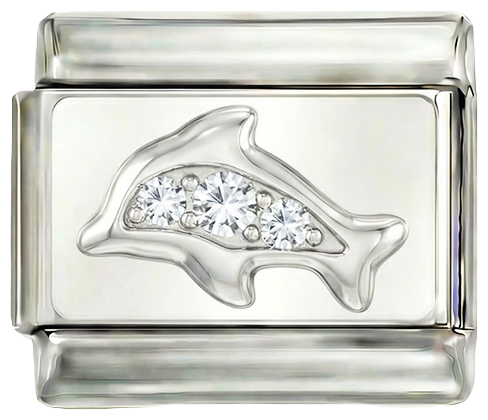 Lisätään - Dolphin Bling Silver