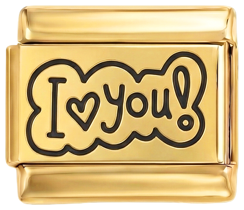 TULOSSA - "I Love You!" mustana kuplassa kullan päällä