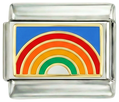 Rainbow in the Night, on Silver - Rainbow-in-the-Night-on-Silver.png