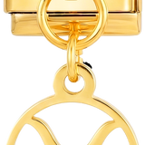 يُضاف لاحقًا - رمز الثور متدلٍ باللون الذهبي