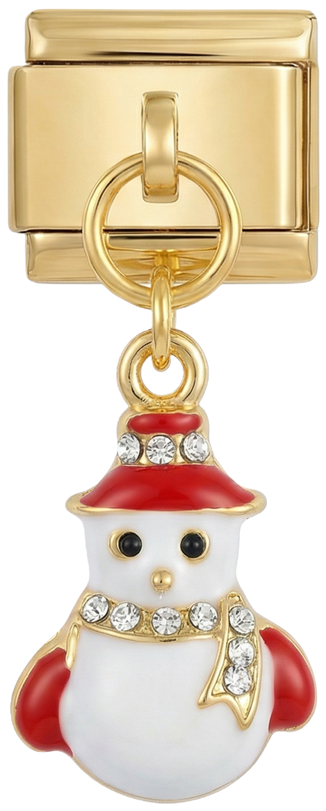 Christmas Snowman With Stones - christmas-snowman-with-stones.png