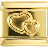 Double Hearts, on Gold - double-hearts-on-gold.png