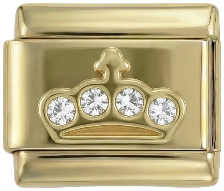 Golden Crown with White Stones - golden-crown-with-white-stones.png