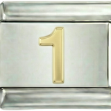 Numero 1 hopealla