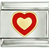 Red Heart Outline on Silver - red-heart-outline-on-silver.png